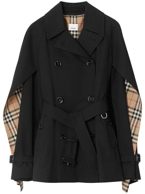 burberry trench cape|are burberry trench coats waterproof.